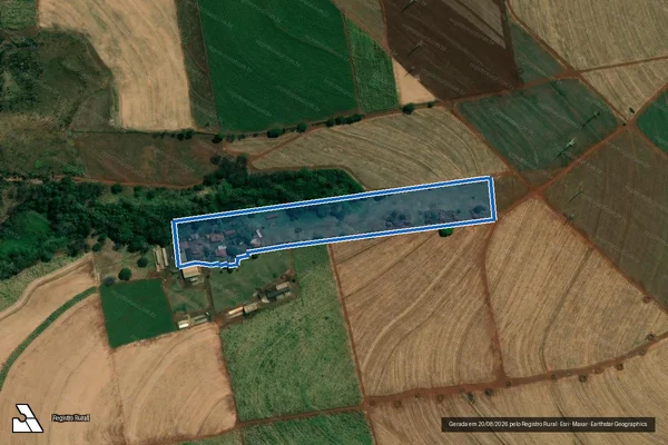 Imagem de satélite de Fazenda Tanquinho ? Sede - Parte 1 em Araraquara - SP