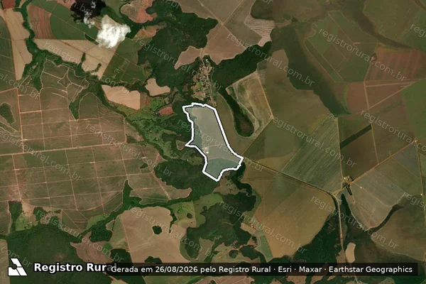 Imagem de satélite de Fazenda Conquista - Fazenda Conquista ? Área 02 em Costa Rica - MS