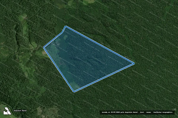 Imagem de satélite de SÍTIO SILVA - Parte 1 em Mojuí dos Campos - PA