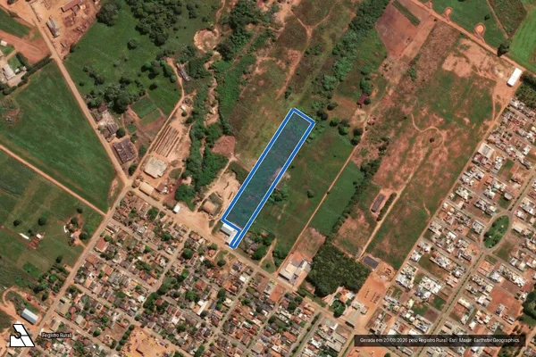 Imagem de satélite de Remanescente do Lote 84 - Parte 1 em São José do Rio Claro - MT
