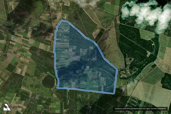 Imagem de satélite de Projeto de Assentamento Gonçalo Soares - Parte 1 em São José de Mipibu - RN