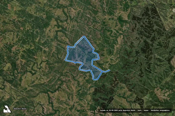 Imagem de satélite de Paredão - Parte 1 em Pinheiro Machado - RS