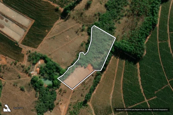 Imagem de satélite de Fazenda do Barreiro - Lote 4 em Campos Altos - MG