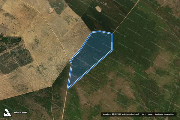 Imagem de satélite de Fazenda Boqueirão do Faceiro - G06 em Águas Vermelhas - MG