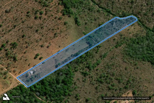 Imagem de satélite de Fazenda Bela Vista - Gleba 60 em Três Marias - MG