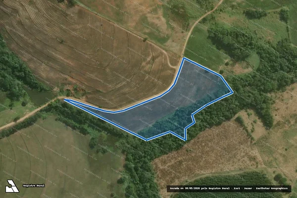 Imagem de satélite de FAZENDA ASSIS - GLEBA G em Avaré - SP