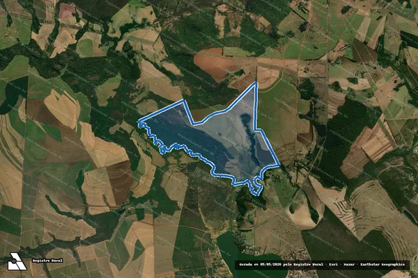 Imagem de satélite de Fazenda Santo Antonio do Lobo - Gleba 4 - Fazenda Santo Antonio do Lobo - Gleba 4 em São Carlos - SP