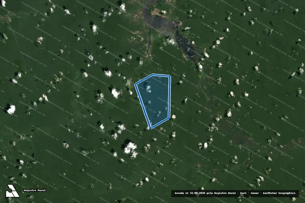 Imagem de satélite de Fazenda Cajuaçú - Parcela 1 em Aveiro - PA