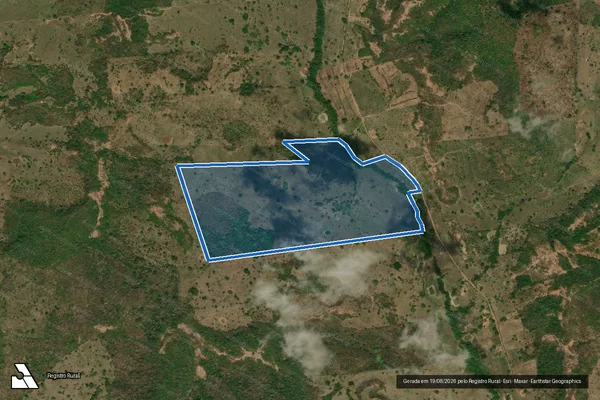 Imagem de satélite de Lote 51-Fazenda Boa Esperança-P. A. Santo Antonio