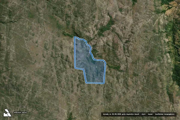 Imagem de satélite de LOTEAMENTO RIO TRAIRAS - LOTE 14 - Gleba 04 em Cavalcante - GO