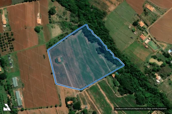 Imagem de satélite de Gleba de Terras - Parcela 1 em Limeira - SP