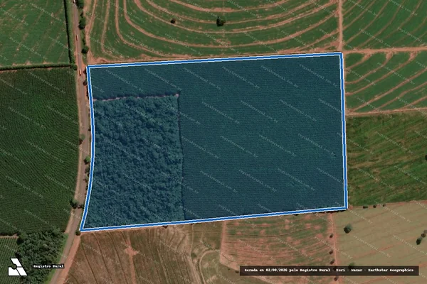 Imagem de satélite de Fazenda Ouro Branco I - Gleba A em Turmalina - SP