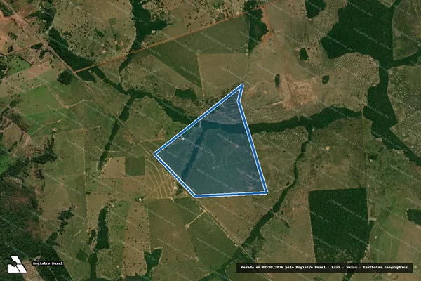 Imagem de satélite de Fazenda Estância Modelo / PARTE 01 em Barra do Bugres - MT