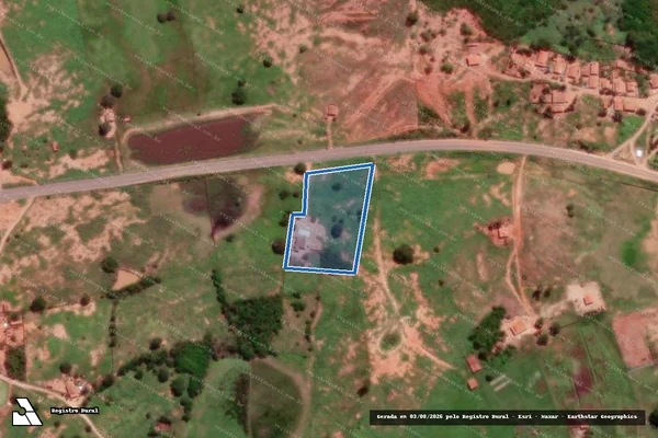 Imagem de satélite de SITIO BOM JESUS ? LOTE 4886 - Parte 1 em Várzea Alegre - CE