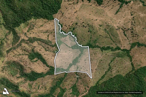 Imagem de satélite de FAZENDA NOVA,CONSTITUIDA DE PARTE DOS LOTES 18 E 19, DO LOTEAMENTO CAMPO ALEGRE - FAZENDA NOVA II em Presidente Kennedy - TO
