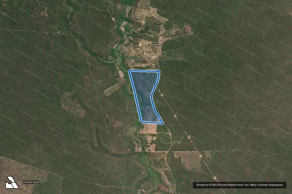 Imagem de satélite de Fazenda Santa Helena / GLEBA A em Utinga - BA