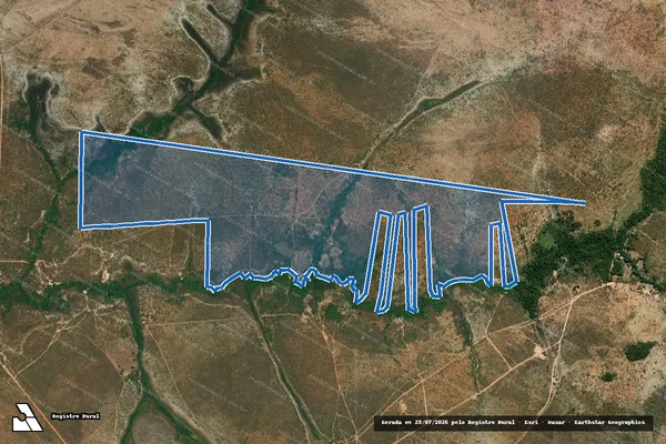 Imagem de satélite de Lote 16 ? A, Loteamento Ponte Alta ? Gleba 21, 2ª Etapa - Lote 16 ? A, Remanescente, Loteamento Ponte Alta ? Gleba 21, 2ª Etapa em Mateiros - TO
