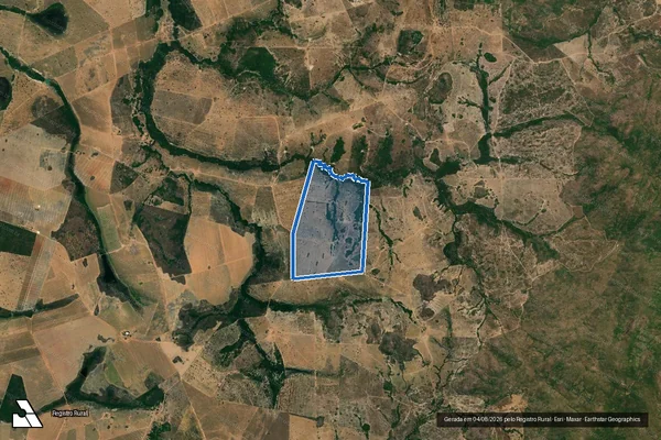 Imagem de satélite de FAZENDA SANTA CLARA - 001 em Itapirapuã - GO