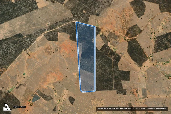 Imagem de satélite de SITIO BRASILEIRO - SÍTIO BRASILEIRO ? FAZ. PRENSA ? ÁREA 03 em Dormentes - PE