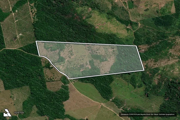 Imagem de satélite de SÍTIO ITABORAÍ ? GLEBA SANTA CRUZ  - Parte 1 em Itaituba - PA