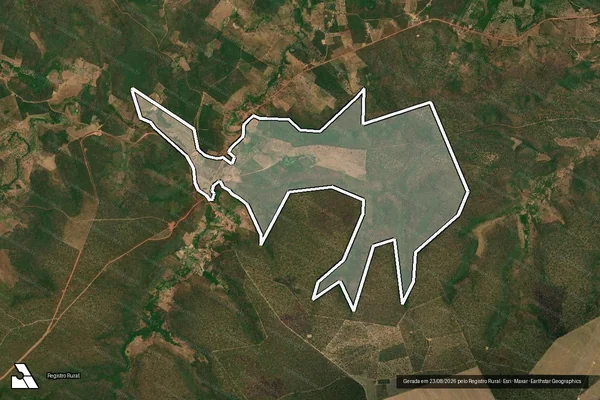 Imagem de satélite de Ibipira em Mirador - MA