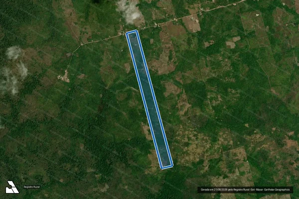Imagem de satélite de SÍTIO DO TIO CHICO - P.A. ALTO TURI II / Parte 1