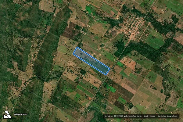 Imagem de satélite de P.A SADIA VALE VERDE-LOTE Nº 63 - P.A SADIA VALE VERDE-LOTE Nº 63 em Cáceres - MT