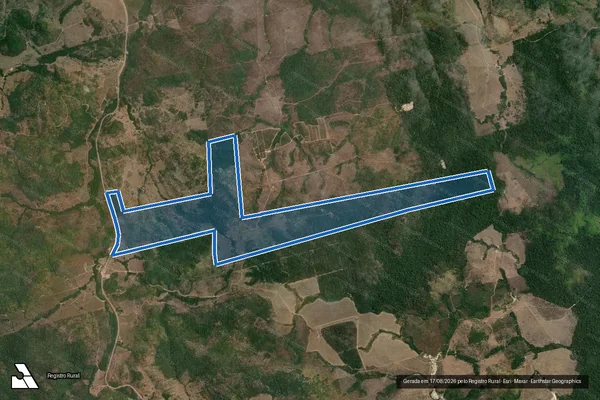 Imagem de satélite de FAZENDA TORDILHO NEGRO - PARTE 1 em Novo Progresso - PA
