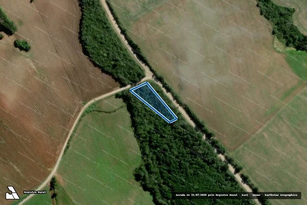 Imagem de satélite de Terreno Rural Sobol - T10.776 - Parte 3 em Rebouças - PR