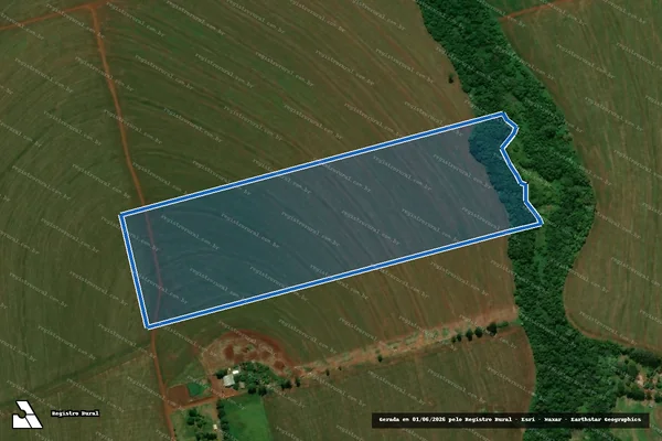 Imagem de satélite de LOTE DE TERRAS Nº 291 - LOTE Nº 291 em Campo Mourão - PR
