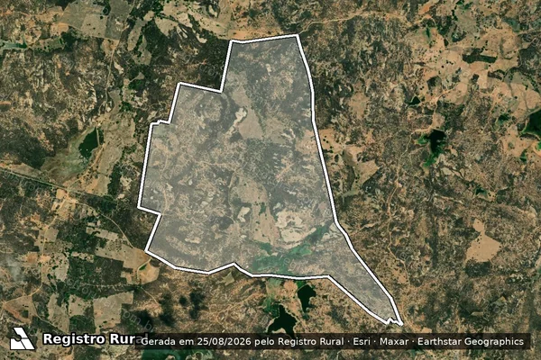 Imagem de satélite de São Joaquim - PARTE 1 em Pombal - PB