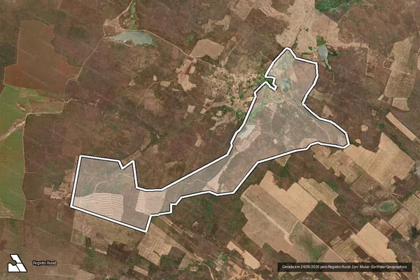 Imagem de satélite de FAZENDA TAPUIO - Parcela 1 em Crateús - CE