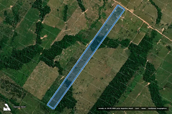 Imagem de satélite de SÍTIO BOA ESPERANÇA - LOTE 1399 - GLEBA JORGE TEIXEIRA em Porto Velho - RO