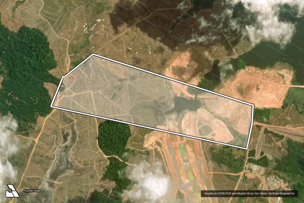 Imagem de satélite de UHE-BM-RI-257 / Parte 1