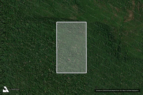 Imagem de satélite de LOTE 09 – GLEBA 09 – SETOR EVANDRO DA CUNHA – GLEBA SAMAÚMA em Guajará-Mirim - RO