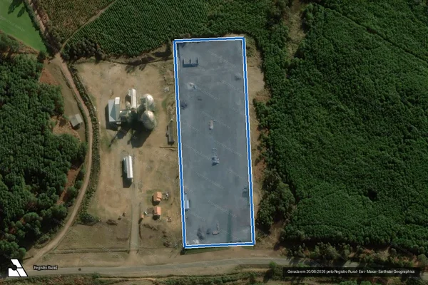 Imagem de satélite de Fazenda do Pinto - Gleba C em São Francisco de Paula - RS
