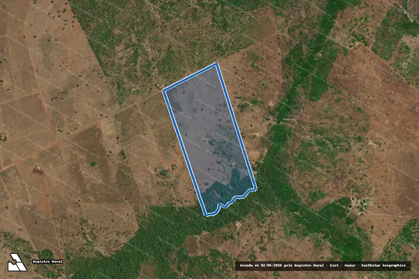 Imagem de satélite de P.A P.JOSIMO TAVARES ? LOTE 55 ? SETOR BEROKÃ - LOTE 55 em Conceição do Araguaia - PA