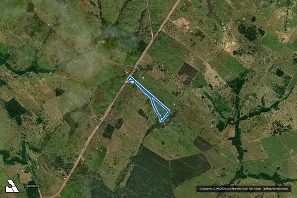 Imagem de satélite de SÍTIO BURITI em Pontes e Lacerda - MT