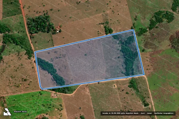 Imagem de satélite de FAZENDA ESTRELA DALVA - Lote 16 em Nova Bandeirantes - MT