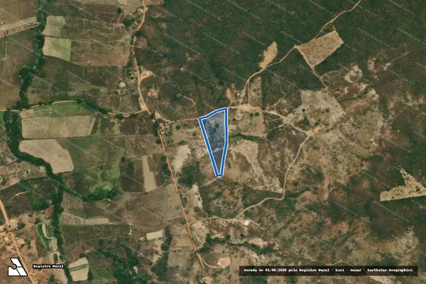 Imagem de satélite de Fazenda Fortuna - Parte 2 em Montezuma - MG