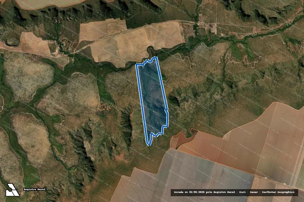 Imagem de satélite de Fazenda São Domingos - Parte 1 em São Domingos - GO