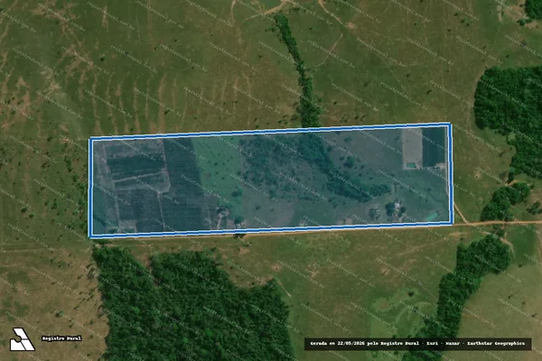 Imagem de satélite de / ALTA FLORESTA D'OESTE - LOTE 55A