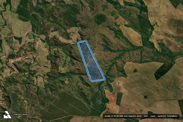 Imagem de satélite de Estância Rio Negro - Estância Rio Negro ? Gleba ?E? em Rio Negro - MS