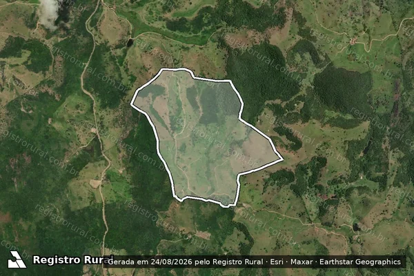 Imagem de satélite de FAZENDA BOM JARDIM - Parte 1 em Joaíma - MG
