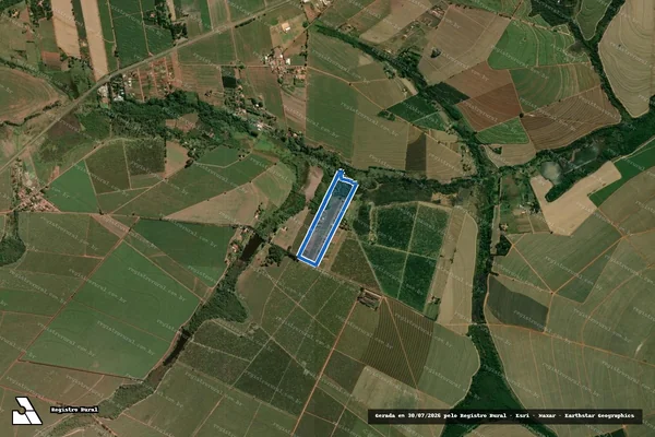 Imagem de satélite de Sítio São Benedito em Araras - SP