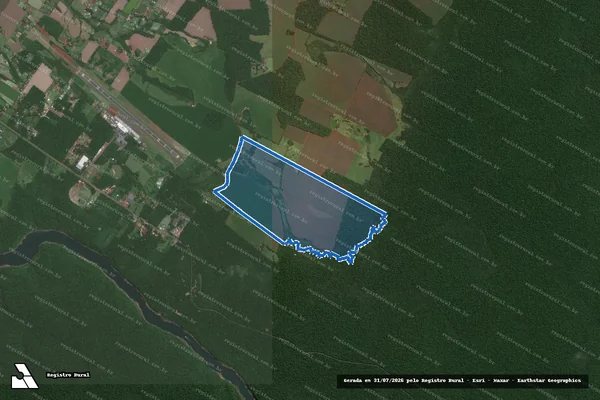 Imagem de satélite de Parte do Lote Rural 36 - Parte do Lote Rural 36 em Foz do Iguaçu - PR