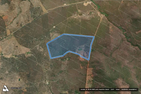 Imagem de satélite de FAZENDA NOVO HORIZONTE  - Parte 2 em Maracás - BA
