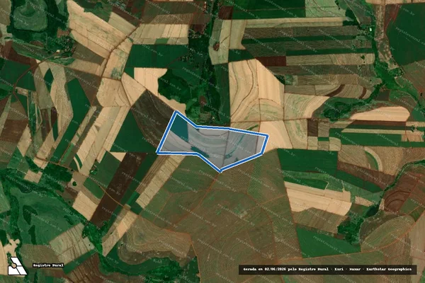 Imagem de satélite de LOTE 3 DA FAZENDA BELA VISTA  - LOTE 3 DA FAZENDA BELA VISTA em Igaraçu do Tietê - SP