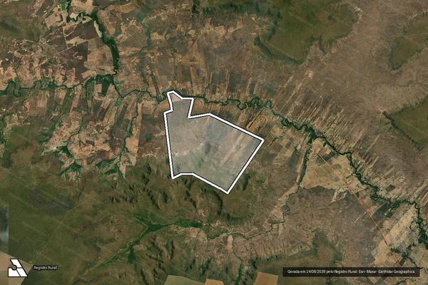 Imagem de satélite de Fazenda Brasil Bahia I em Barreiras - BA