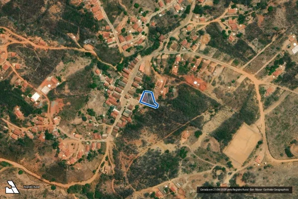 Imagem de satélite de Barreiros - Parte 1 em Francisco Badaró - MG